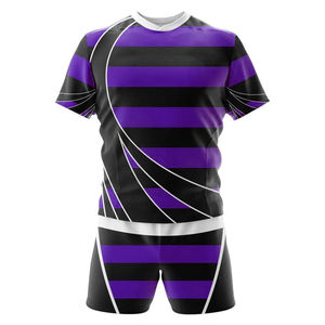Customized Designs Sublimated Spandex Breathable Rugby Uniform Shirts 2026 Adult Size Club League Jersey Wholesale OEM Custom - Product Image 2