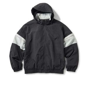 Veste de sport pour homme en nylon coupe-vent légère et chaude, style blouson de motard, avec blocs de couleur et fermeture éclair, idéale pour le printemps et le football - Product Image 6