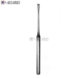 Elevador Perióstico de Acero Inoxidable Tipo Rugine, Punta de 6mm, 19cm de Longitud, Instrumentos Médicos Quirúrgicos Dentales para Elevación de Tejido Óseo - Product Image 2