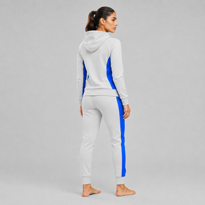 Ensemble de survêtement pour femmes, hiver, extérieur, décontracté, personnalisable, avec capuche et pantalon de jogging, deux pièces - Product Image 5