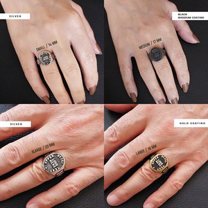 Anillo Escolar BOJ 015 Personalizado de Plata con Diamantes, Anillo de Graduación Universitario Unisex, Regalo para Fiestas y Ocasiones Especiales, Precio Bajo - Product Image 2