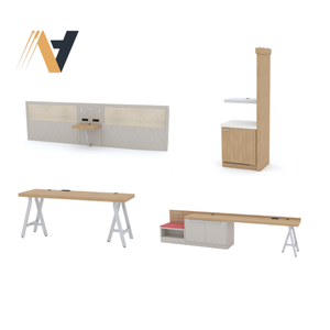 Juego de Escritorio de MDF Resistente para Dormitorio de Hotel, para Mejorar el Estándar de Hospitalidad en Habitaciones Comerciales - Product Image 3