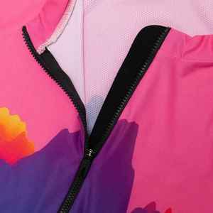 Maillot de cyclisme respirant personnalisé 2026 en gros, fabricant OEM, impression par transfert thermique, uniforme de cyclisme 100 % polyester pour hommes - Product Image 6