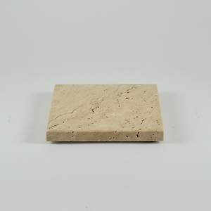 Juego de Posavasos de Travertino Natural, Posavasos de Piedra Hechos a Mano, Regalo de Inauguración de Casa, Decoración Elegante para el Hogar, Accesorios para Mesa de Centro - Product Image 3