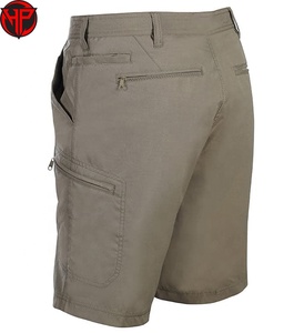 Pantalones Cortos de Pesca Personalizados de Fábrica, Profesionales, Resistentes al Agua UPF, Estilo Casual de Lona, con Botones, Teñido Liso, Agradable al Tacto - Product Image 2
