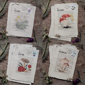 Tarjetas de Invitación de Boda Hechas a Mano con Papel Ecológico sin Madera, con Borde Decorativo, en Colores Acuarelables, Tamaños Personalizados, 200 GSM, Venta al Por Mayor - Product Image 6