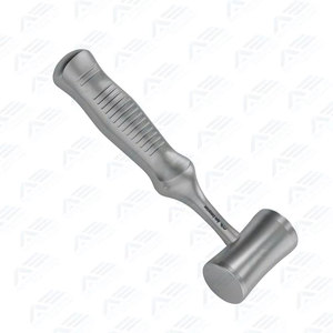 Marteau chirurgical en acier inoxydable avec poignée en silicone pour cliniques et hôpitaux - Product Image 3