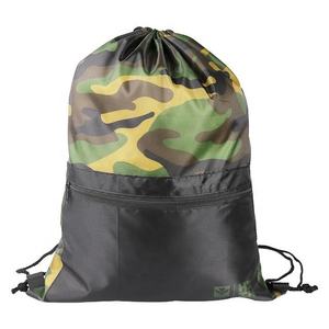 Custom Unisex Large Capacity Softback Gym <b>Drawstring</b> <b>Backpack</b> Soft Handle Interior Zipper Pocket - Product Image 1