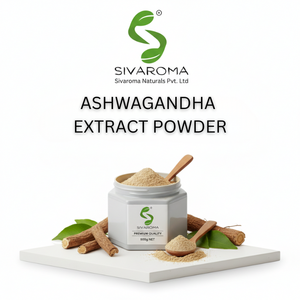 Poudre d'extrait de plantes d'Ashwagandha sauvage de haute pureté (qualité cosmétique) pour les mélanges à base de plantes et le développement de produits nutritionnels - Product Image 1