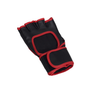 Gants de MMA en cuir personnalisés en gros, à paume ouverte, sans doigts, pour grappling, sparring, entraînement au sac de frappe, équipement d'arts martiaux OEM - Product Image 4