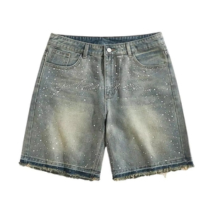 Pantalones Cortos de Hombre con Pedrería, Ligeros, de Primera Calidad, Duraderos, con Diseño Moderno, a Precio Accesible - Product Image 1