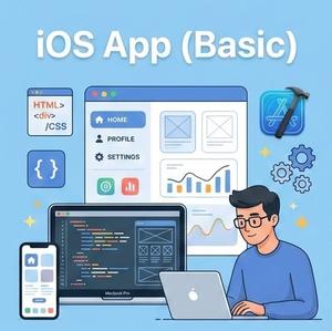 Servicios Básicos de Desarrollo de Aplicaciones iOS, Aplicación Móvil Simple para Empresas en Crecimiento y Uso Personal - Product Image 1