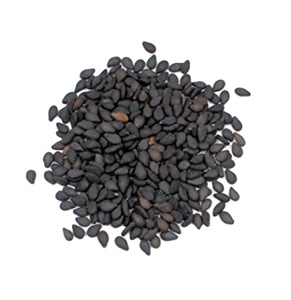 Graines de sésame noires entières biologiques, fraîches et naturelles, épices crues séchées saines à vendre - Product Image 1