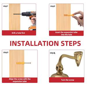 Soporte de pared para campana de latón macizo chapado en oro pulido |   Soporte para Campana Náutica de Alta Resistencia |   Soporte de pared para campana marina - Product Image 3