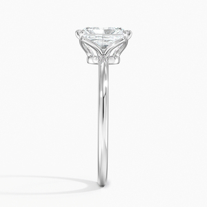 BOJ <b>Ring</b> 020 Radiant Cut 925 <b>Silver</b> Aveline <b>Solitaire</b> Diamond <b>Ring</b> 2ct D Color VVS1 Moissanite GRA Certified Low Price Hot Sale - Product Image 2