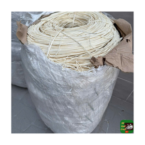 Noyau de rotin naturel authentique et écologique pour la fabrication de meubles durables, Noyau de rotin blanchi rond en matériau naturel 2-3M - Product Image 2