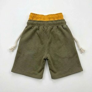 Olive Green Graphic Men’s Hoodies Shorts Set Custom Embroidery Logo Streetwear Tracksuits Casual Jogger Fashion Apparel Hoodies - Product Image 5
