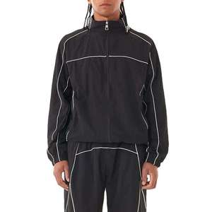 Customize Wholesale logo <b>Pullover</b> <b>Jacket</b> <b>Men's</b> Sets <b>Men</b> Blank Tracksuits Windbreaker Nylon Tracksuit - Product Image 1