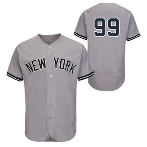 Maillot de baseball en gros, impression de logo personnalisé, OEM, maille respirante, séchage rapide, uniforme d'équipe, manches courtes, grande taille - Product Image 5