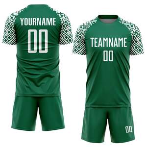 ชุดฟุตบอลแบบเต็มชุดสั่งทำพิเศษ พิมพ์ลาย น้ำหนักเบา ระบายอากาศได้ดี เสื้อแขนสั้น ออกแบบเองได้ ปี 2026 - Product Image 2