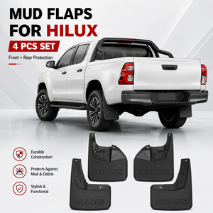 Guardabarros de Plástico a Medida, Juego de 4 Piezas para Hilux Revo/Vigo 4WD, Reequipamiento/Actualización, Protectores Contra Salpicaduras - Product Image 1
