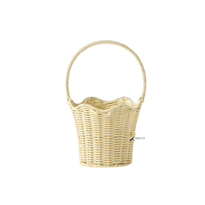Hot Selling Eco-Friendly Rabbit Shape Natural Rattan Multifunction Easter Decoration <b>Hamper</b> <b>Basket</b> for Children <b>Gift</b> - Product Image 4