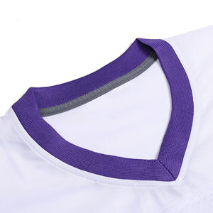 Jersey Bordado de Fútbol Americano, Uniforme de Equipo Personalizado, Tela de Poliéster, Proveedor al por Mayor OEM ODM de Fábrica - Product Image 3