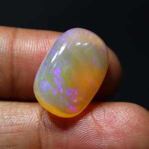 Ópalo Australiano Natural de 14 Quilates, Gema Suelta de Coober Pedy, Hermoso Ópalo Azul Fuego Hecho a Mano para Joyería - Product Image 1