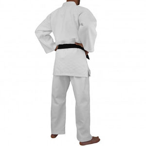 Uniforme de Taekwondo Duradero de Algodón de 320g, Elástico, Transpirable, con Logotipo Frontal Impreso por Transferencia de Calor, Personalizable, Unisex, para Artes Marciales - Product Image 4