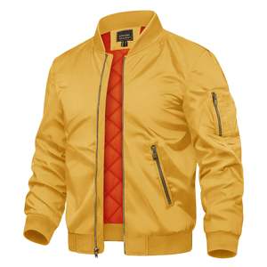 Chaqueta Bomber Varsity de Satén Personalizada para Hombre, Chaqueta Bomber Varsity de Béisbol al por Mayor, Chaqueta Bomber de Satén Personalizada con Letras para Hombre - Product Image 1