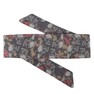 ผ้าพันคอโพกศีรษะ ผ้าพันข้อมือ ผ้าคาดผม ลายเพสลีย์ไล่สีประดับด้วยคริสตัล ผลิตจากผ้าฝ้าย 100% ระบายอากาศได้ดี ย่อยสลายได้ - Product Image 4