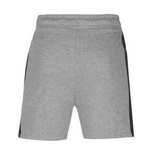 Pantalones Cortos de Algodón Gris para Hombre, con Cordón, Casuales, de Color Sólido, Transpirables, de Cintura Media, Tejidos, 100% Algodón, para la Temporada de Verano - Product Image 3