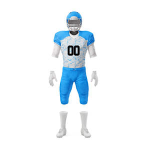 Uniforme de football américain sur mesure de haute qualité, respirant et confortable - Product Image 3