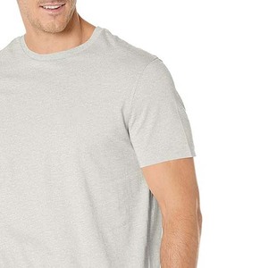 Men's Formal Cotton Short Sleeve T-Shirts with Embroidered O Neck Eco-Friendly & Breathable for Gym Fitness Summer Wear - Product Image 5