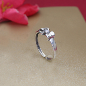 Nouveauté 2025, bague en argent sterling 925 avec diamant, design féminin, bijoux pour femmes, design de Lord Shiva Trishul - Product Image 3