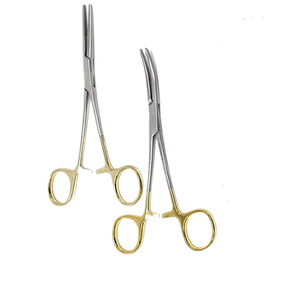 Pinzas Hemostáticas Kelly de Acero Inoxidable de Alta Calidad, Manuales, Nuevas, Rectas y Curvas, con Certificación CE - Product Image 5