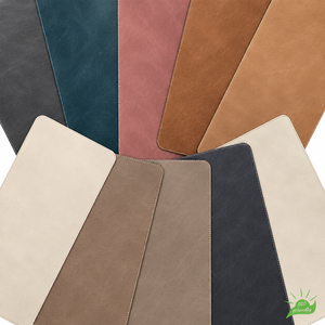 Alfombrilla de Ratón Personalizada Ultrafina y Ecológica de Cuero con Diseño de Dibujos Animados, Resistente a Arañazos, Protección Contra la Radiación, Base Antideslizante - Product Image 1
