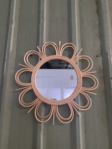 Miroirs décoratifs en rotin Top Sale, produits artisanaux de haute qualité fabriqués au Vietnam par l'usine 99 Gold Data - Product Image 6