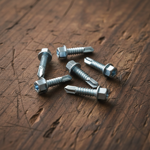 Tornillos Autoperforantes de Cabeza Hexagonal de Acero al Carbono Métricos/Pulgadas, Marca PDC, Venta al por Mayor de Fábrica en Vietnam, Grado 8, Galvanizados/Fosfatados - Product Image 1