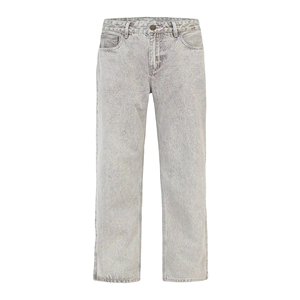 Jeans Anchos de Mezclilla para Hombre, Estilo Casual, Lavados y Desgastados, Diseño Moderno, Personalizados OEM - Product Image 6