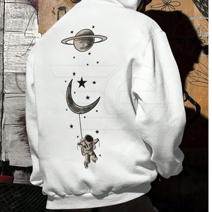 Sweat-shirts surdimensionnés pour hommes, coupe ample, streetwear, décontractés, pull-over, design graphique tendance, style urbain - Product Image 3