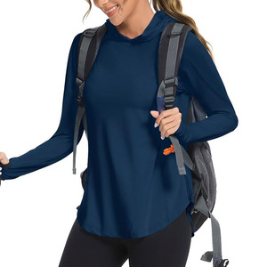 Sweat-shirts de pêche pour femmes, produit tendance fabriqué, couleur unie, taille personnalisée, coupe classique - Product Image 3