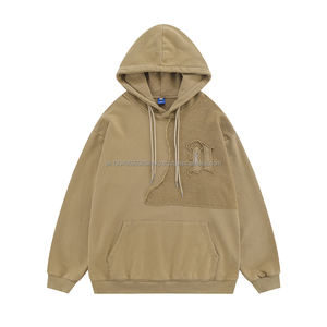 Hip Hop Jogging Hombres Chándal Sudaderas Hombres Sudaderas Bordado Cuello redondo Sudadera holgada - Product Image 4