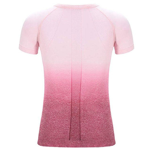 เสื้อยืดซับลิเมชั่นสั่งทำสำหรับผู้หญิง สีสันสดใส พิมพ์ลายติดทนนาน ผ้าโพลีเอสเตอร์คุณภาพพรีเมียม คุณภาพสูง - Product Image 3