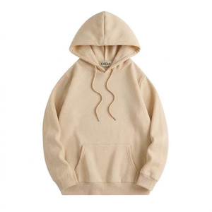 Premium <b>Thick</b> <b>Fleece</b> Pullover Hoodie with Front Kangaroo Pocket Drawstring Closure Cotton <b>Fleece</b> Pullover Hoodies - Product Image 6