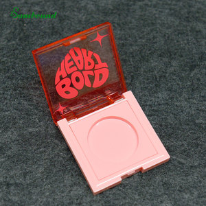 Caja de Muestra de Rubor de 3.3ml del Fabricante con Espejo, Contorno e Iluminador, Bandeja Vacía, Embalaje de Material PET Ecológico PCR - Product Image 6