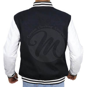 Veste Letterman au meilleur prix, logo personnalisé, veste d'hiver, veste Letterman à marque privée en vente - Product Image 5