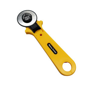 Cortador Rotatorio de Acero Inoxidable de 45 mm, Cortador de Rueda de 18 cm, Seguro para Uso en Arte, Manualidades y Aulas, OEM - Product Image 1