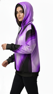 Sweat-shirt unisexe tendance et surdimensionné avec un design sublimé pour les marques de vêtements streetwear - Product Image 5