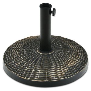 Base per Ombrellone da Giardino 27 libbre, Riempibile con Sabbia, in Poliestere, per Esterni, Spiaggia, Piscina, Villa - Product Image 1